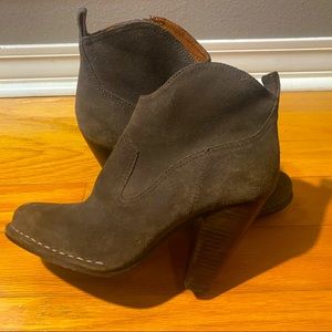 Beautiful Frye Suede Ankle Boots - Like New